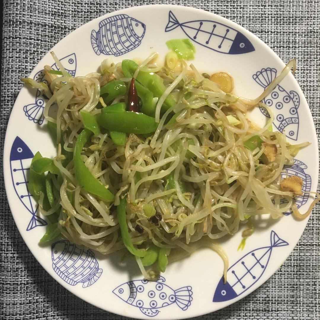 酸爽的醋溜豆芽