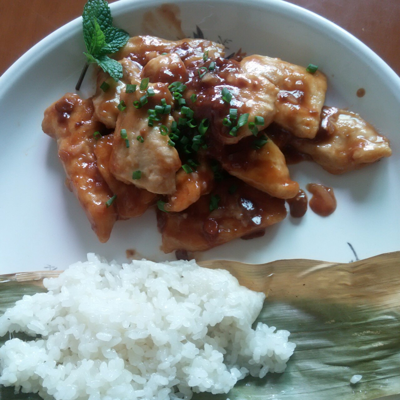 味噌加沙拉酱做出软嫩的鸡胸肉块