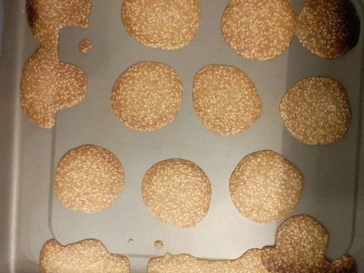 超简单超好吃的芝麻薄脆