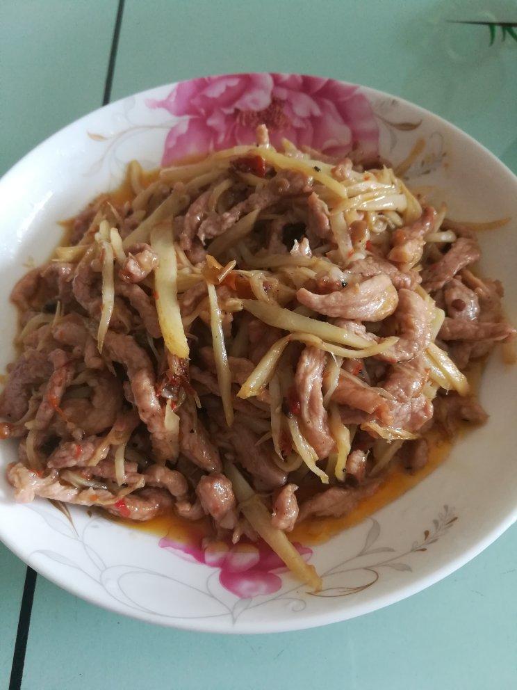 仔姜肉丝