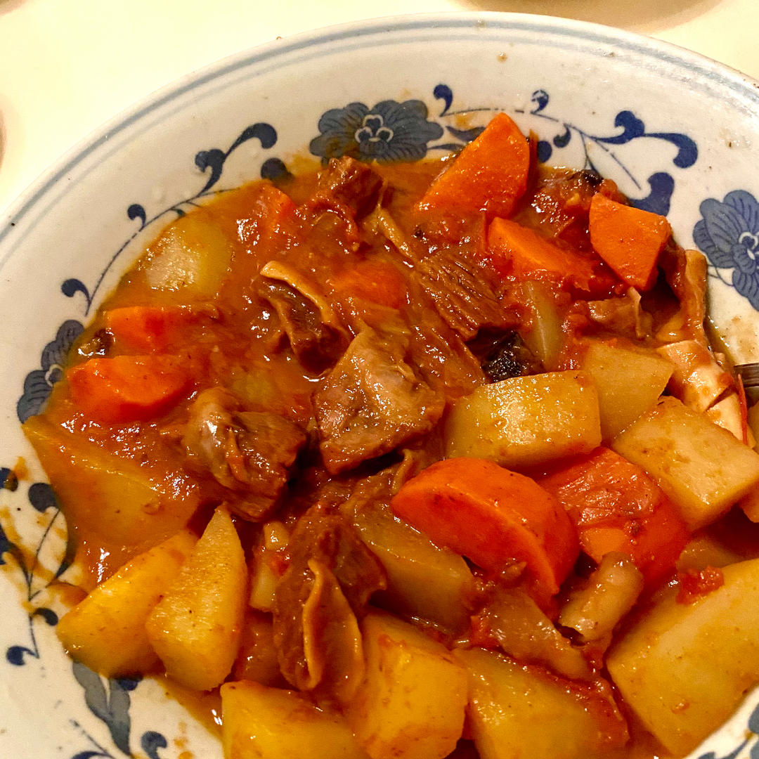 番茄土豆炖牛腩