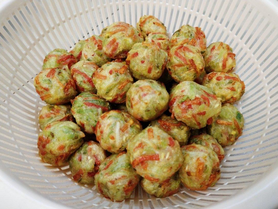 萝卜丝丸子/虾仁韭菜丸