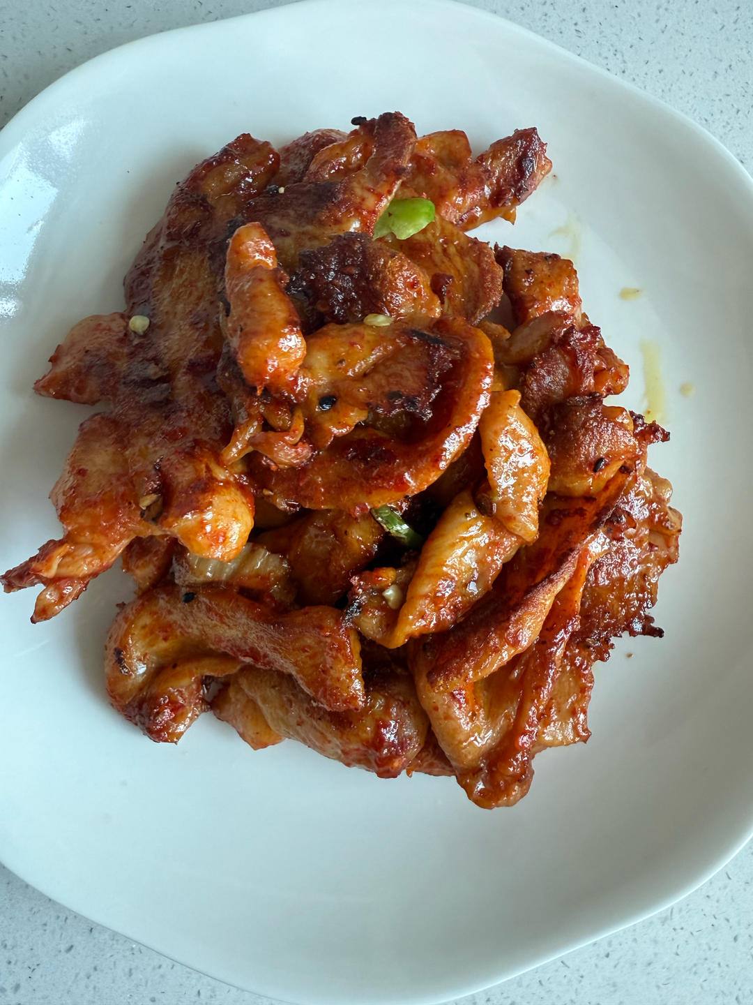 巨嫩的煎鸡胸肉