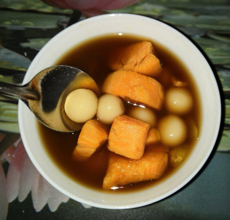 姜汁红薯小汤圆
