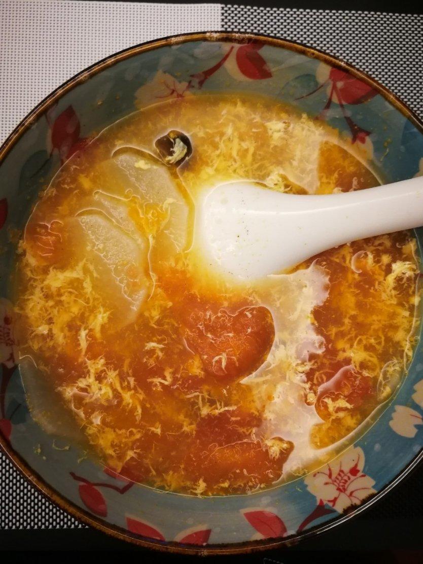 秋后补亏—白萝卜番茄汤