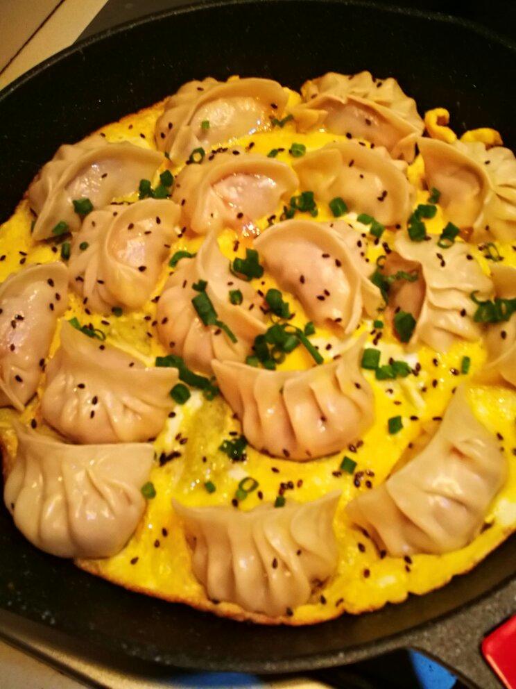 懒人快手抱蛋煎饺