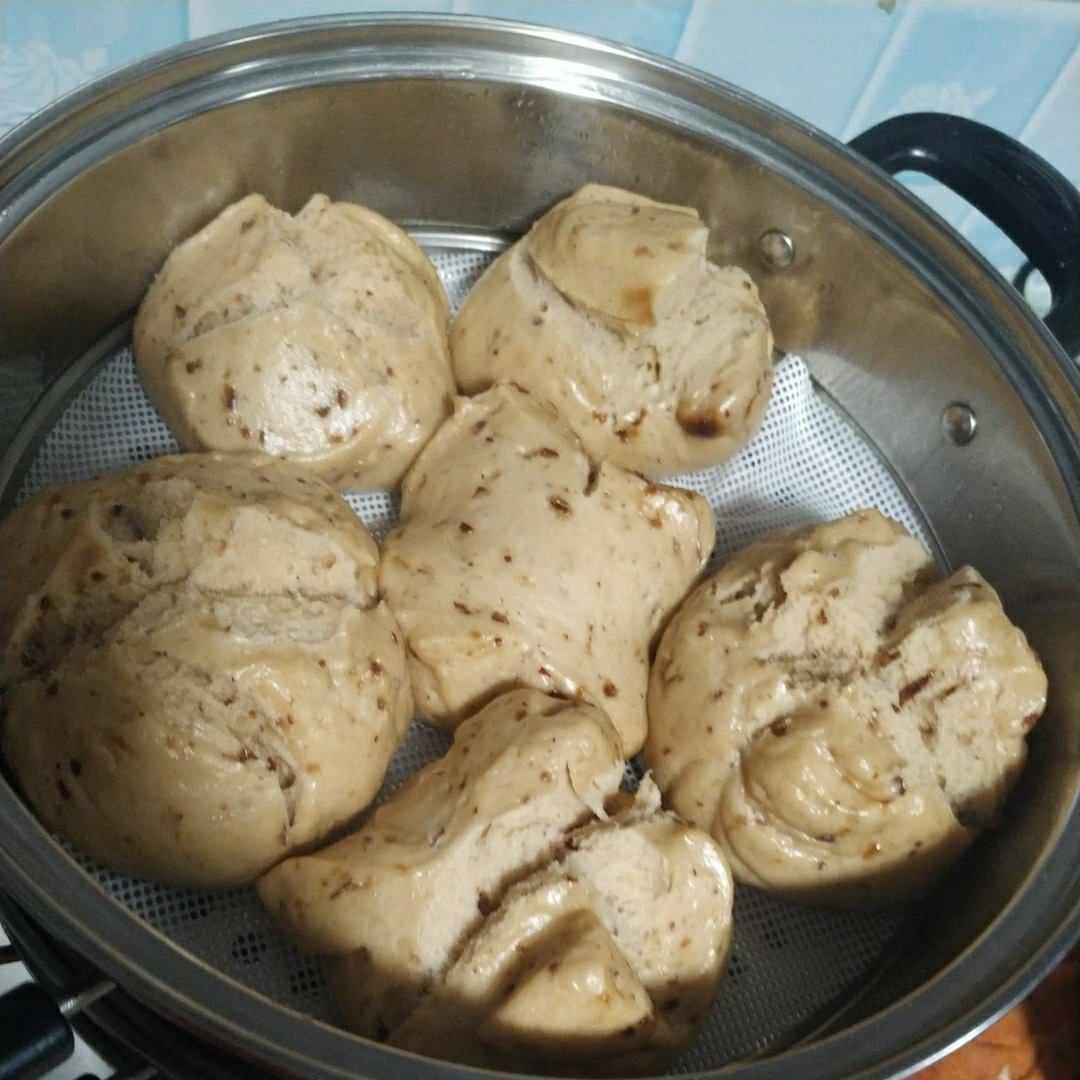 新手也能爆开花的老面红糖大枣开花馒头（泡打粉版or无泡打粉版）