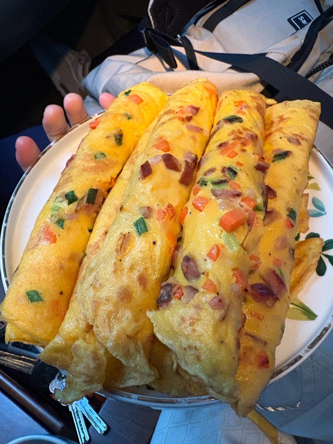 快手早餐：葱花鸡蛋饼
