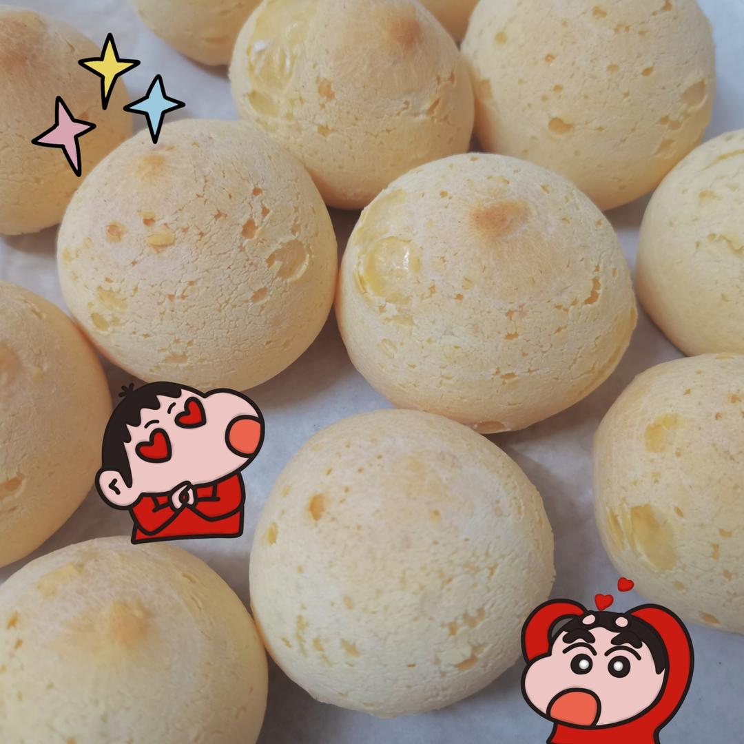 不用预拌粉不用手揉的宝宝小麻薯