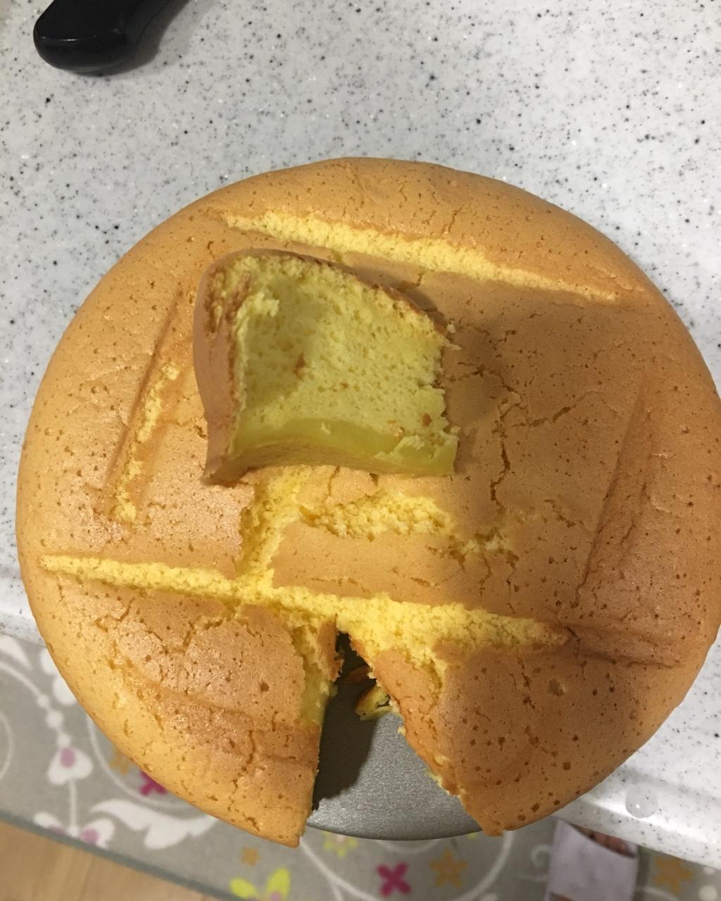 蛋糕的做法（8寸戚风蛋糕）