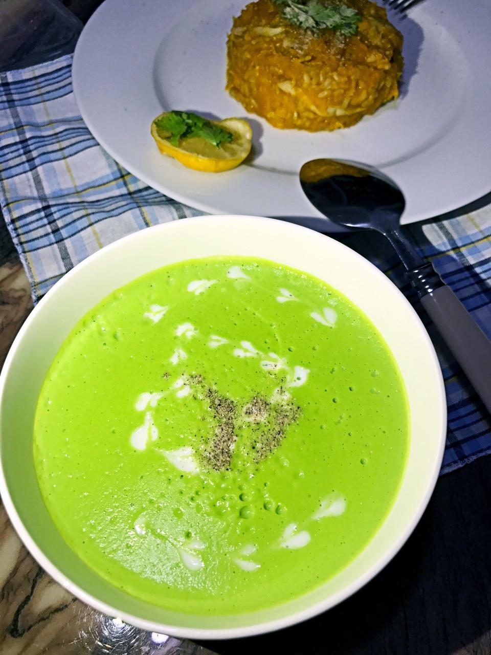 野孩子-22做的奶香豌豆羹