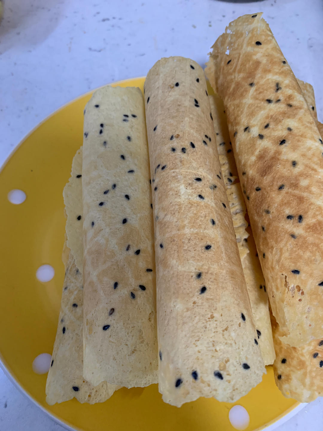 鸡蛋卷 脆皮蛋筒 冰淇淋绝配脆脆脆 无黄油不打发材料简单