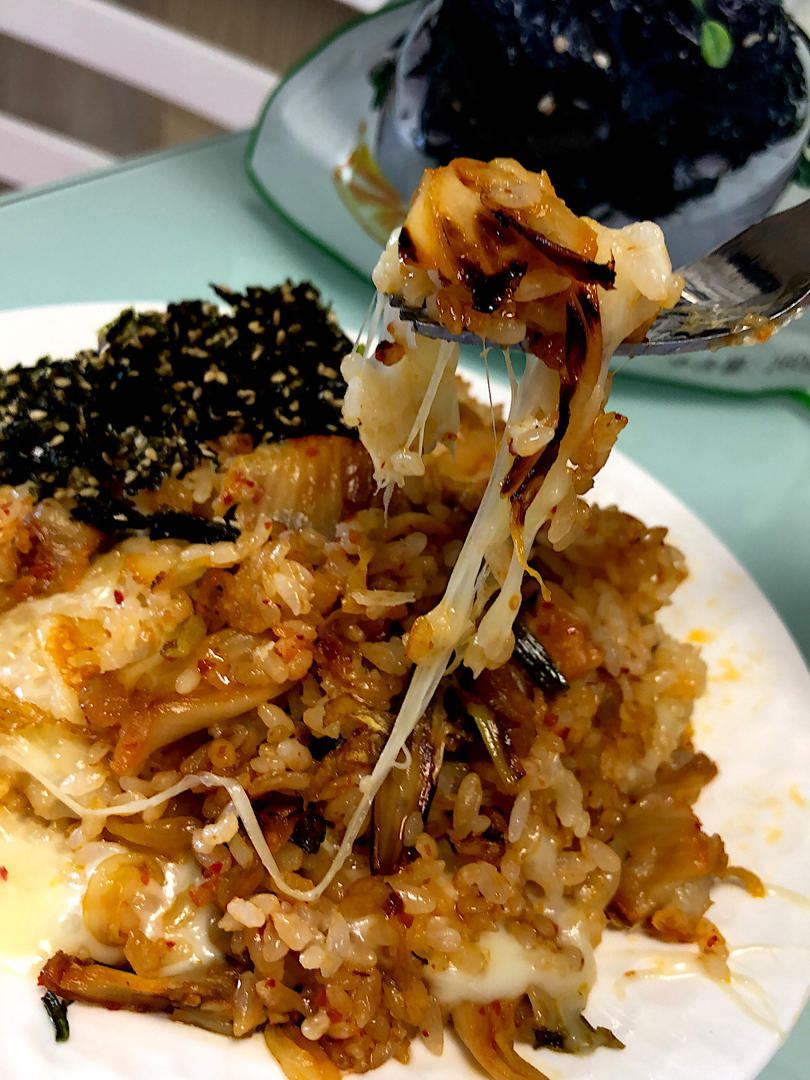 升级版辣白菜炒饭😭姜食堂同款🌟泡菜饭开出了p.o 斯密达