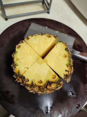 面包机版菠萝酱的做法 步骤1