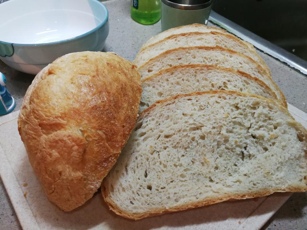 纯奶手撕吐司的做法 步骤1