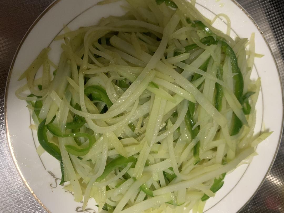 青椒土豆丝