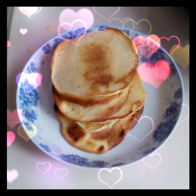 超级简单pancake【无黄油健康版】
