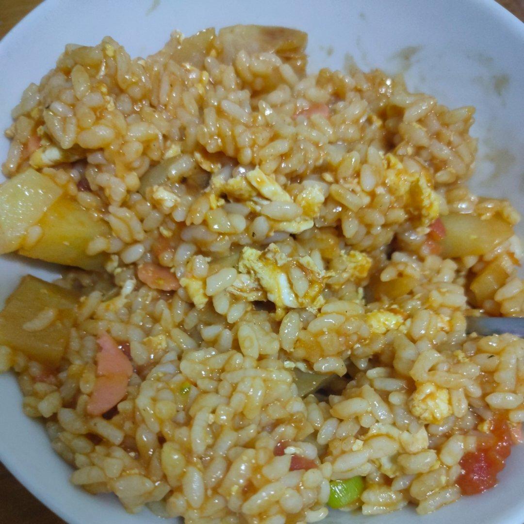 零失败❣️浓香番茄土豆烩饭