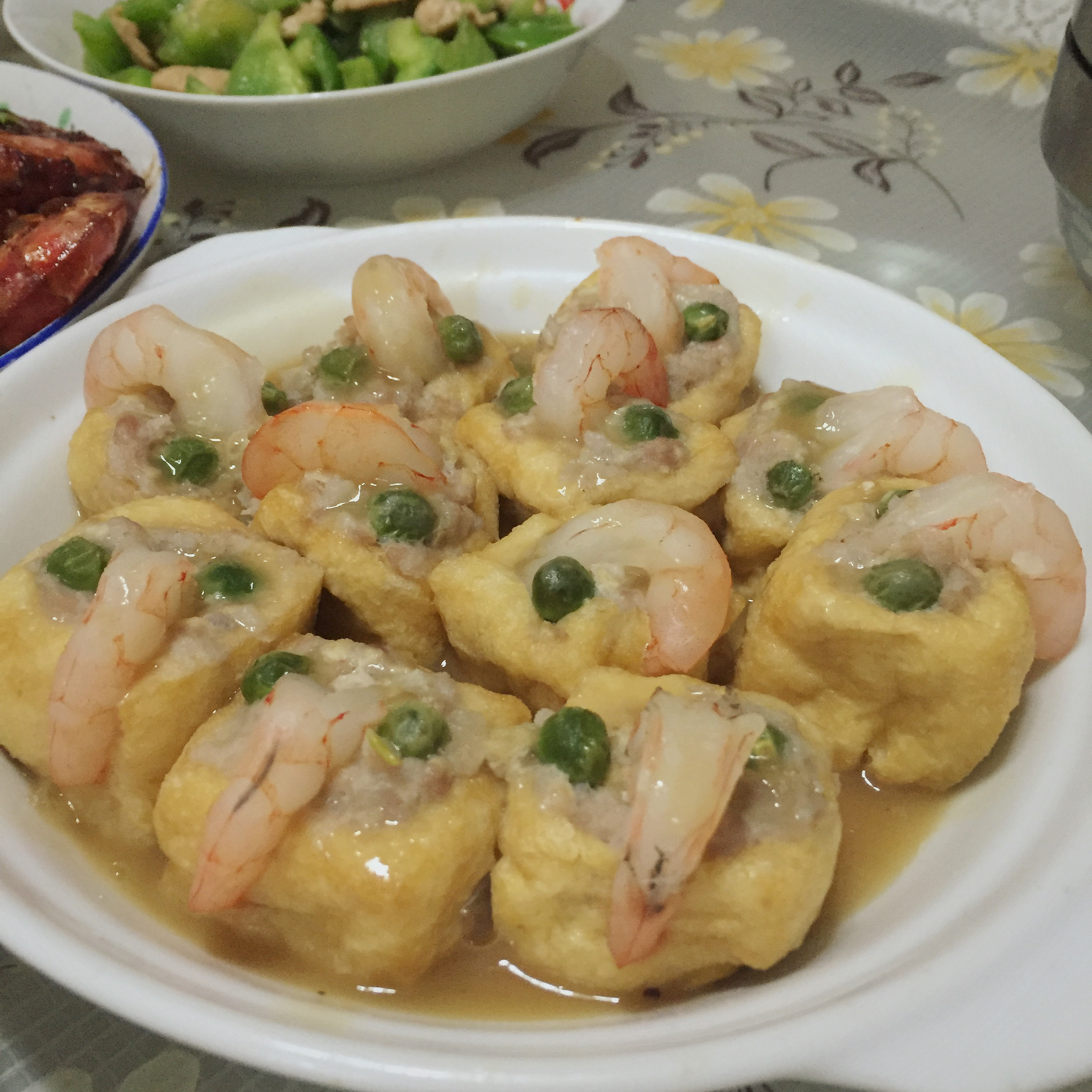 豆腐泡塞肉