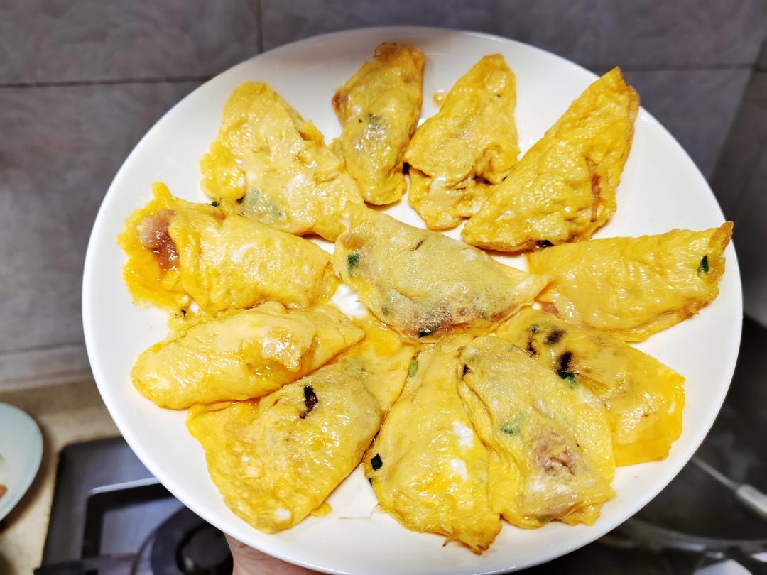 酿鸡蛋/酿春（蛋饺）