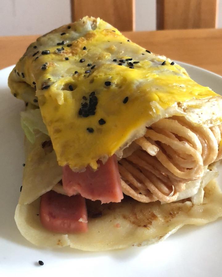 在家做煎饼果子