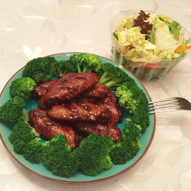 可乐鸡翅中