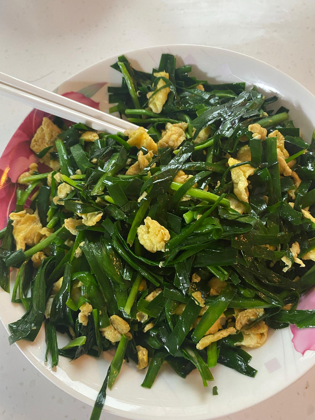 韭菜炒鸡蛋——三分钟快手下饭菜 掌握火候的秘诀
