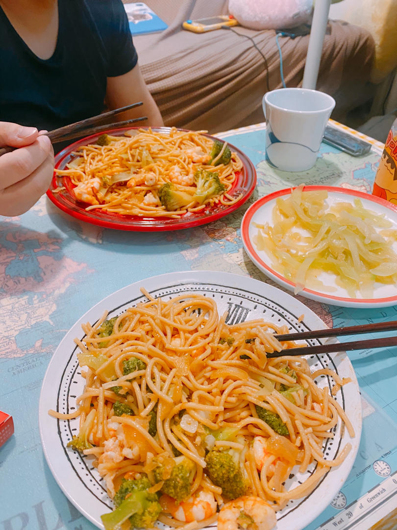 减脂|美味又低脂的虾油虾仁意大利面
