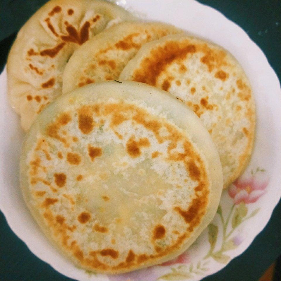 薄皮韭菜饼