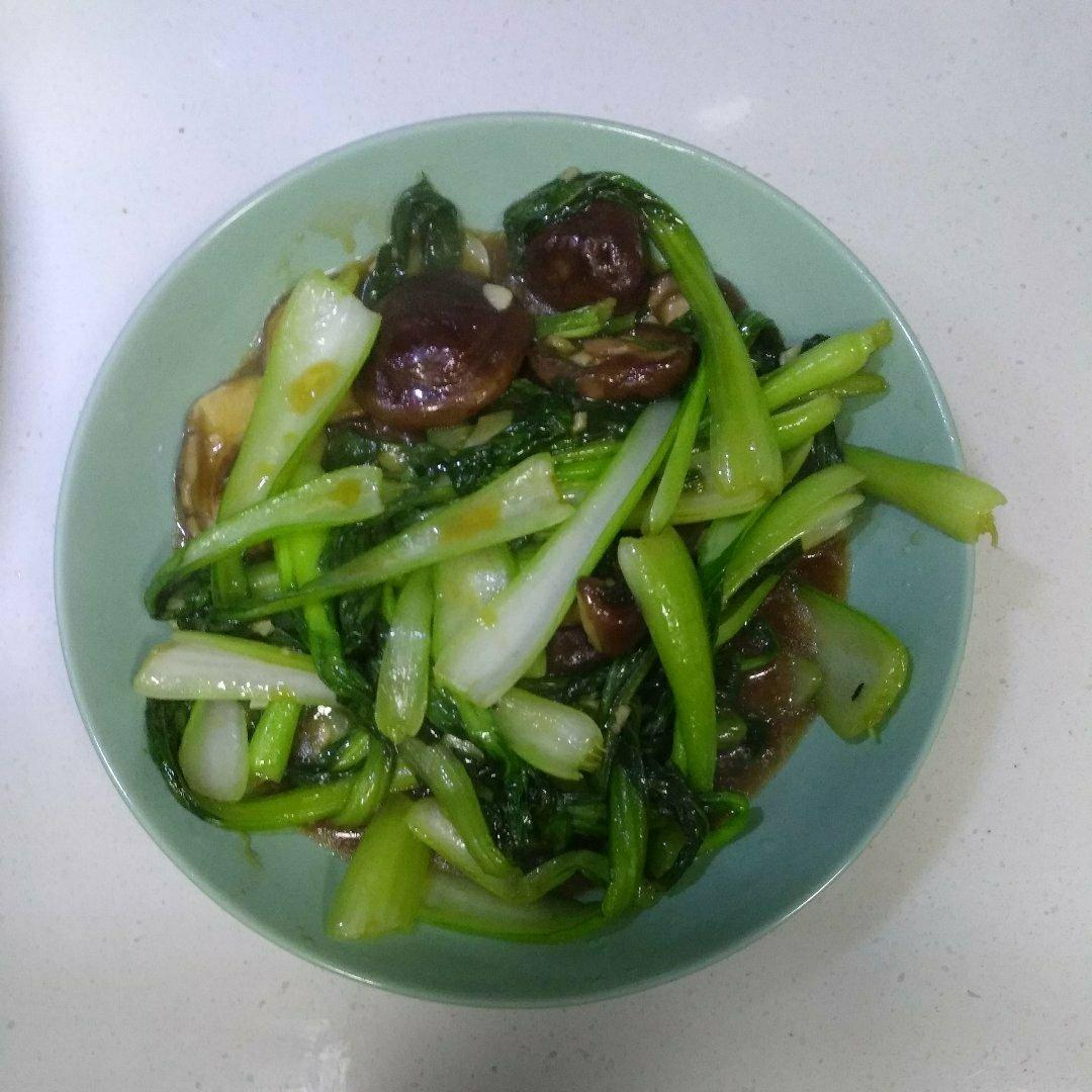蚝油香菇小油菜