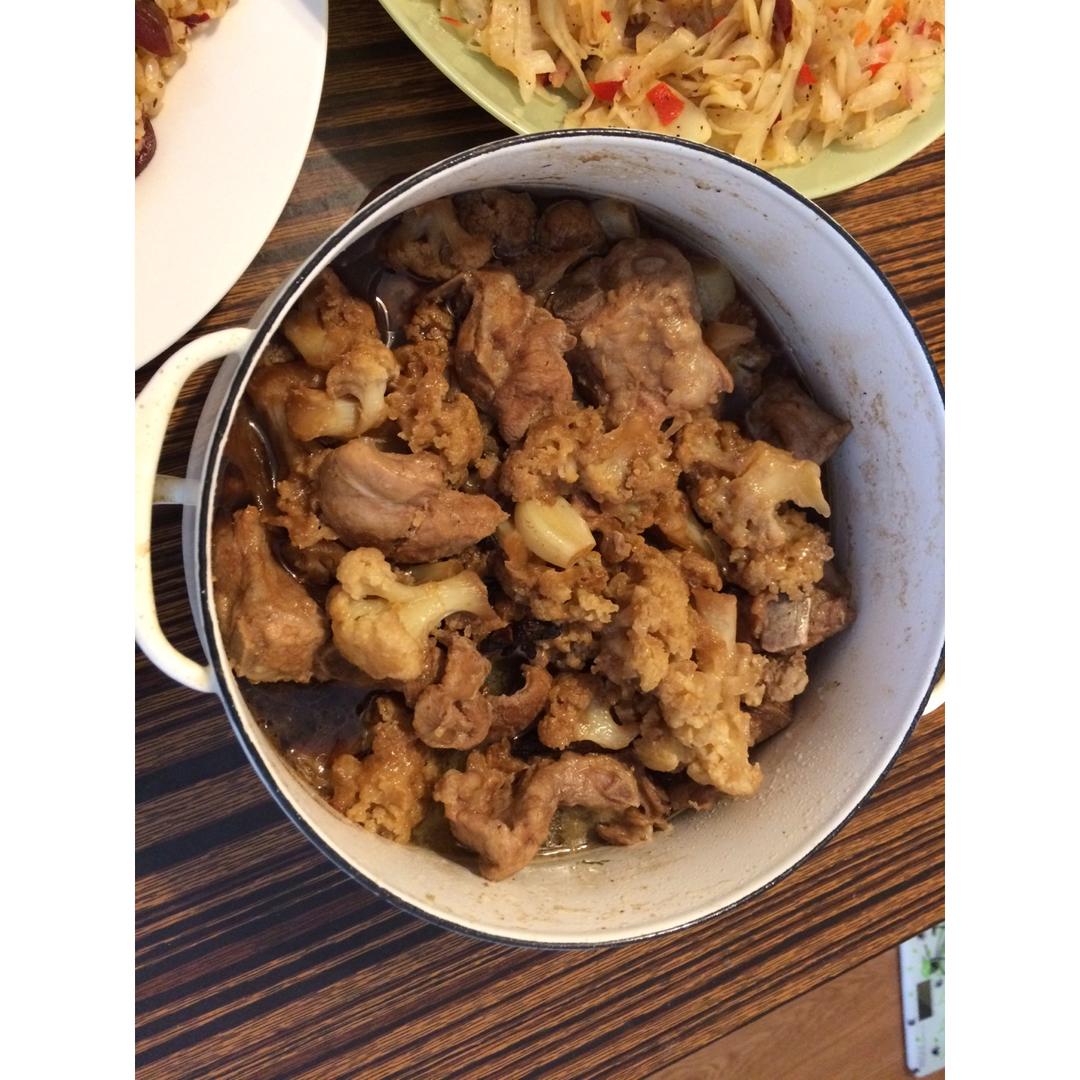 花菜烧肉