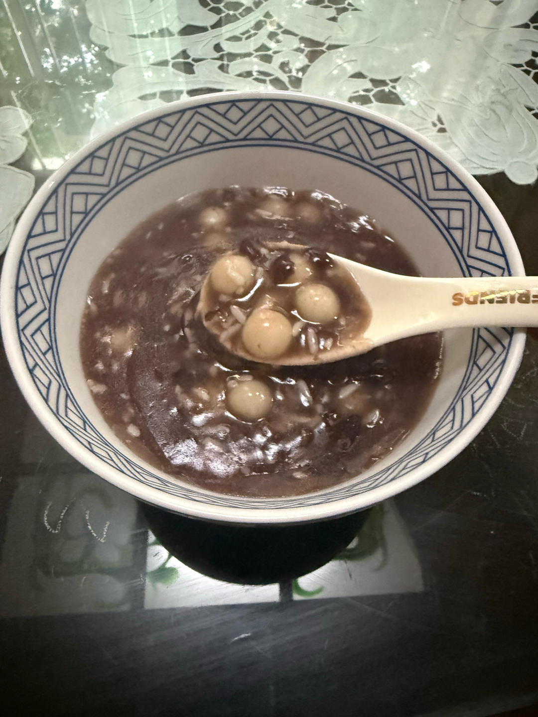 酒酿赤豆元宵
