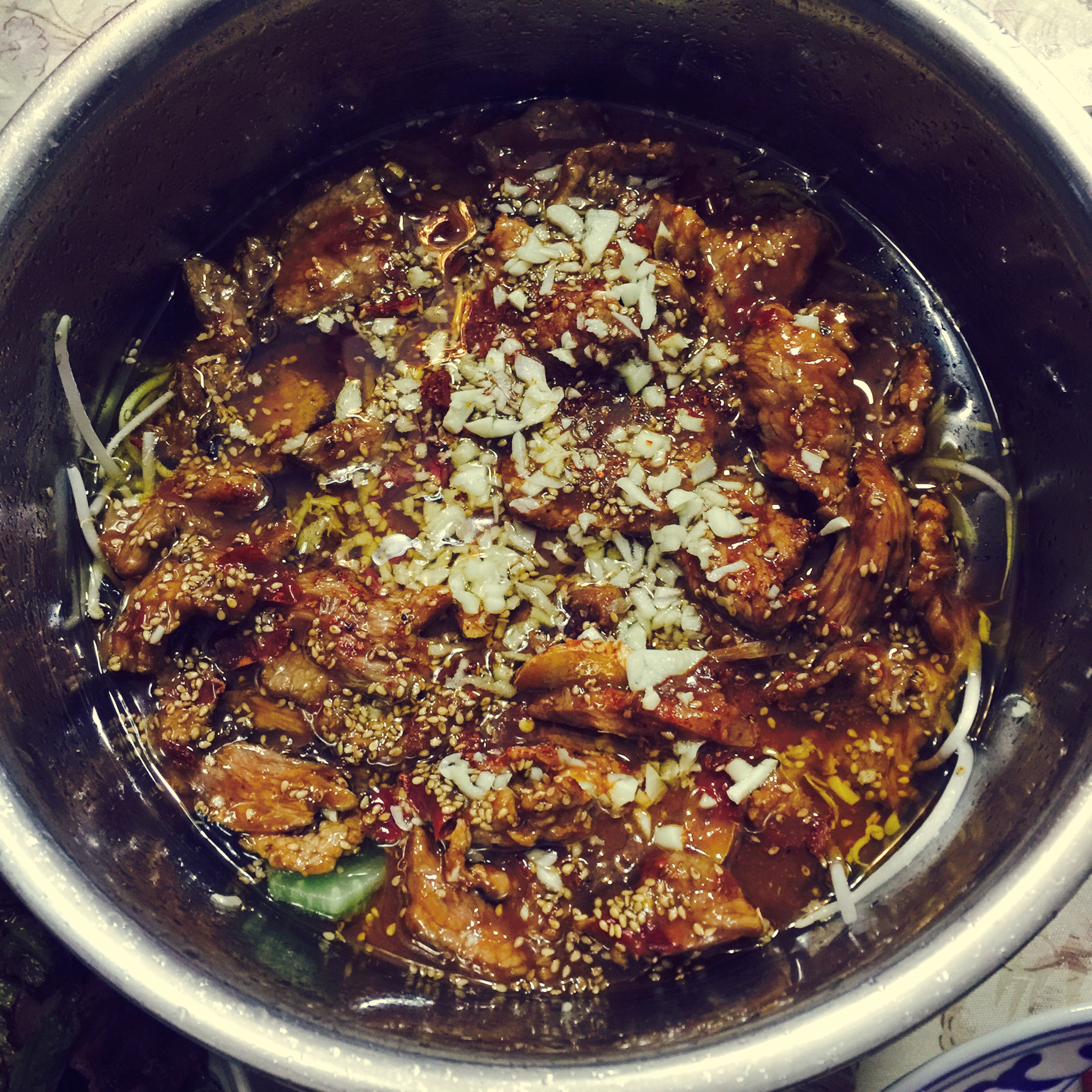 水煮牛肉