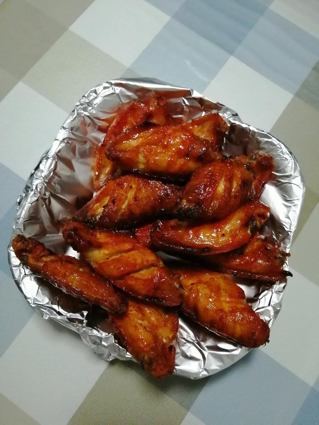 94952gpx做的奥尔良烤鸡翅烤箱版极美滋调料
