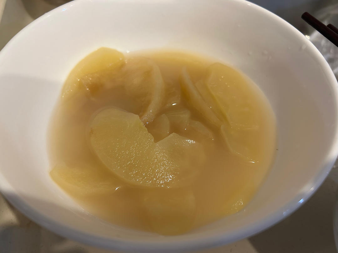 润肺止咳苹果汤