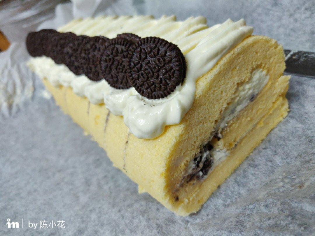 肥而不腻的超厚瑞士卷