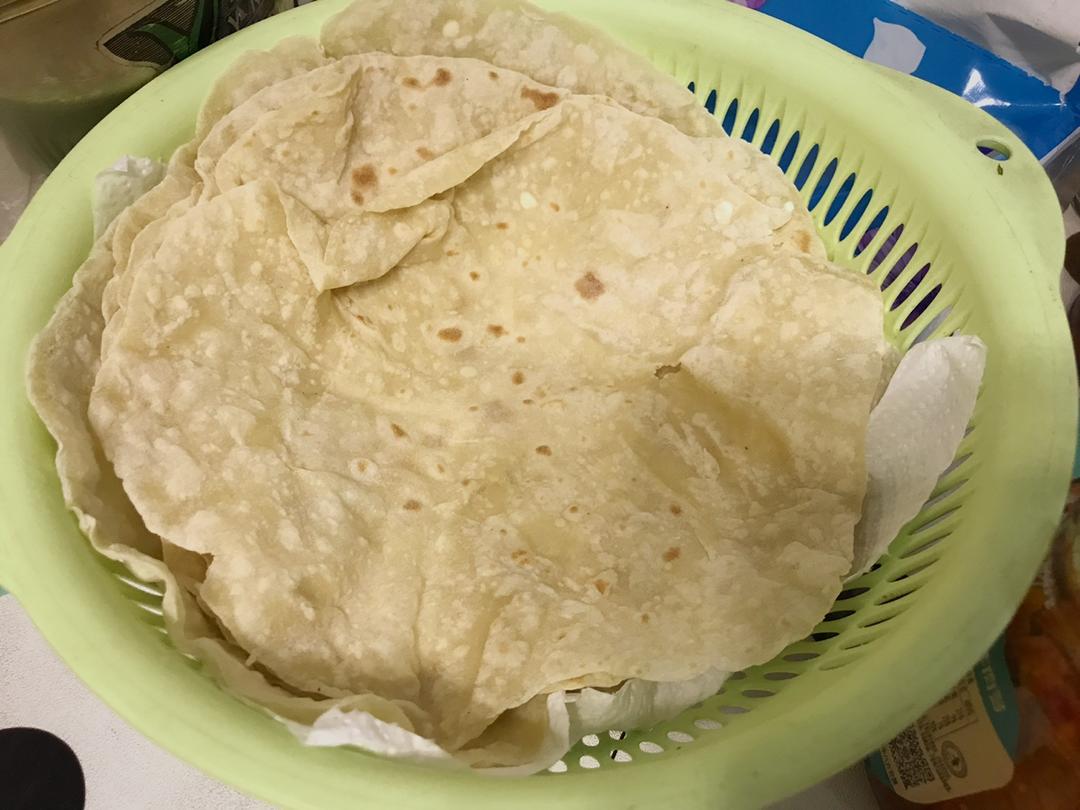 烫面春饼(不粘锅版)