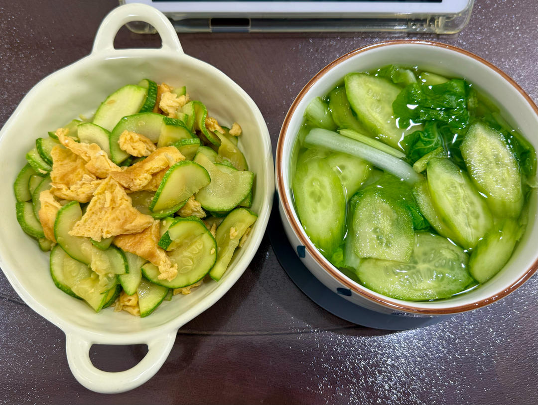 黄瓜炒鸡蛋 （青瓜炒鸡蛋）