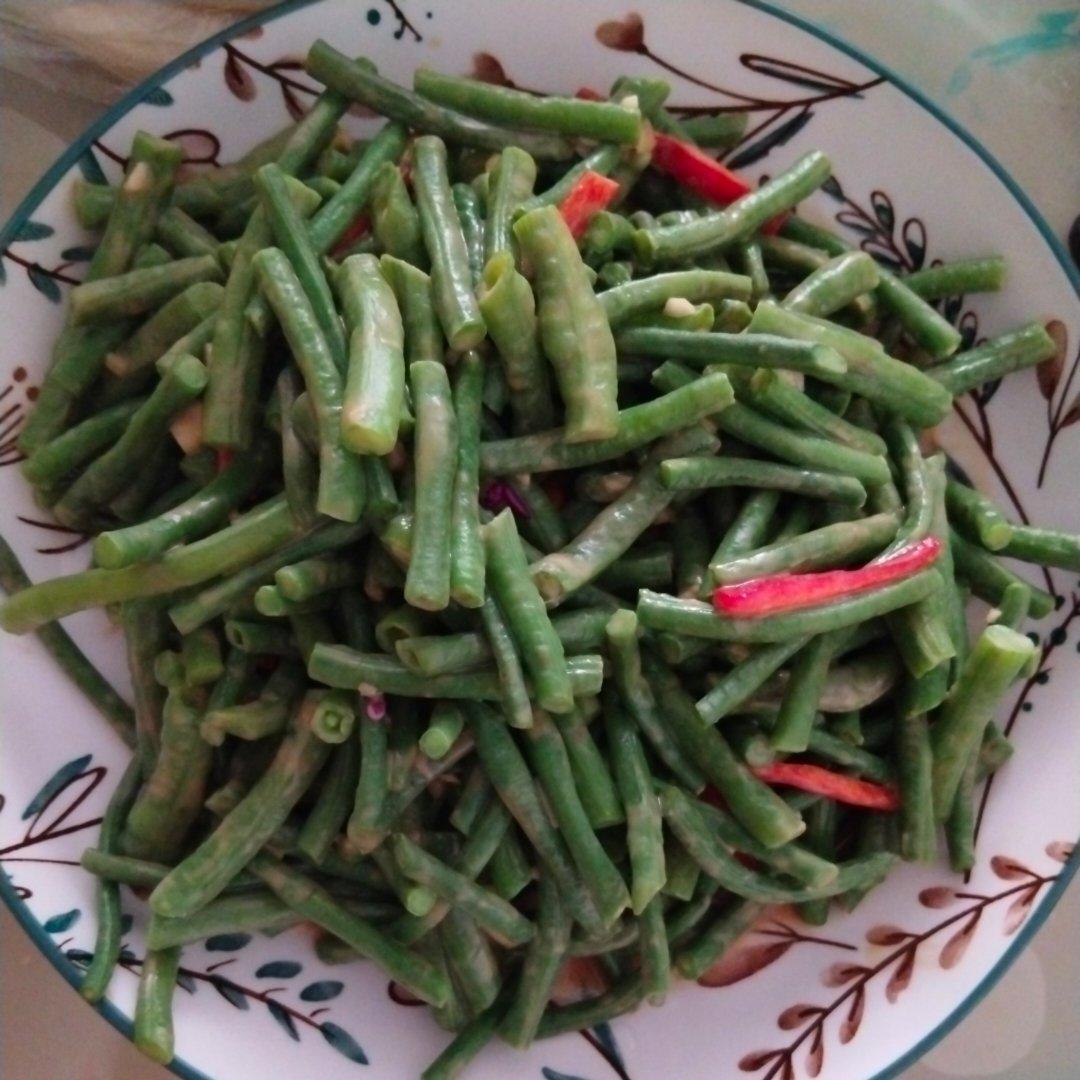 夏日素食凉拌豇豆