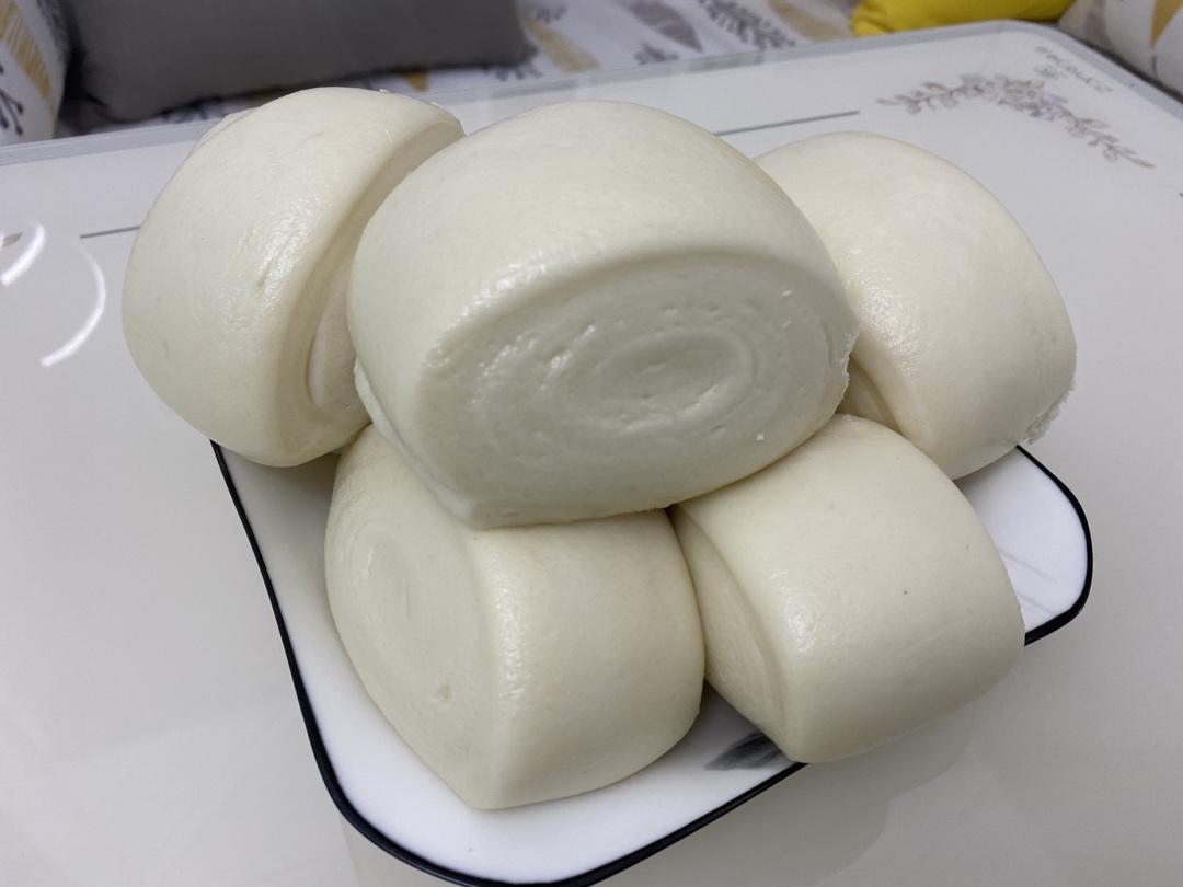 绵软牛奶馒头