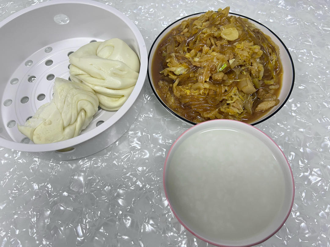 东北酸菜炒粉条（渍菜粉）/附：炖酸菜