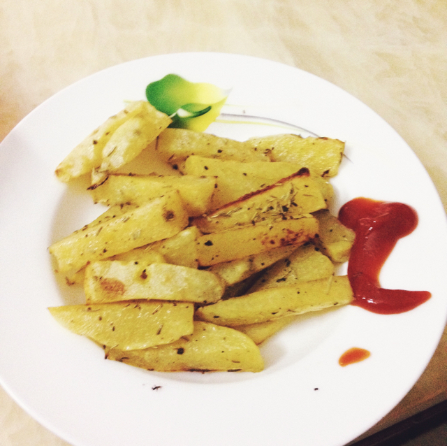 sssusan珊姑娘做的香草烤薯角