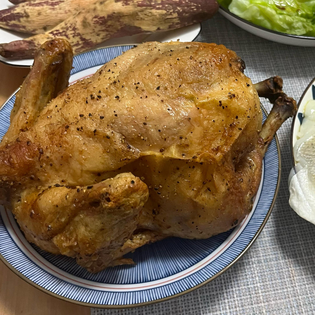 脆皮烤鸡