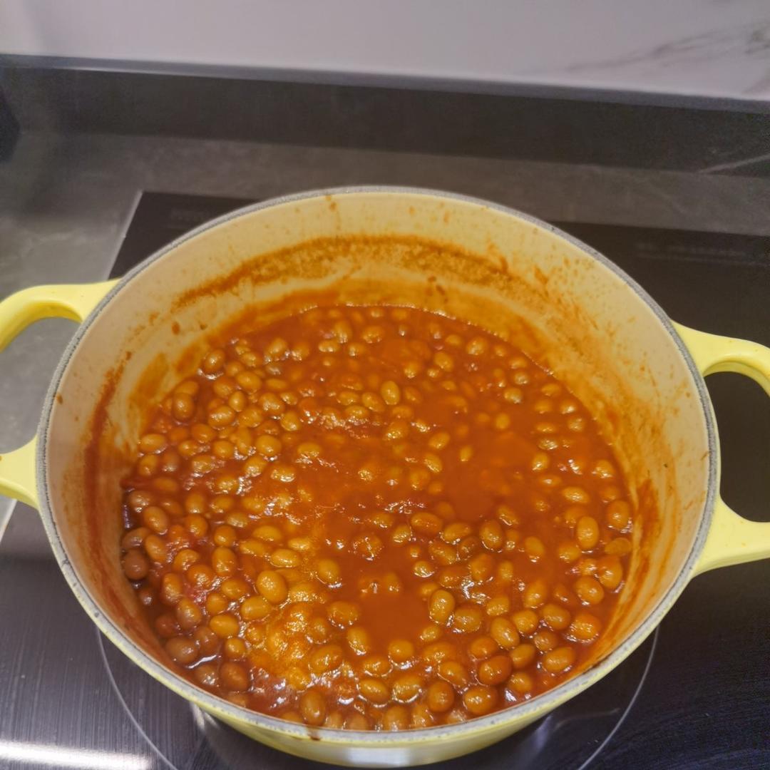 传统英式茄汁黄豆—英式早餐Baked beans