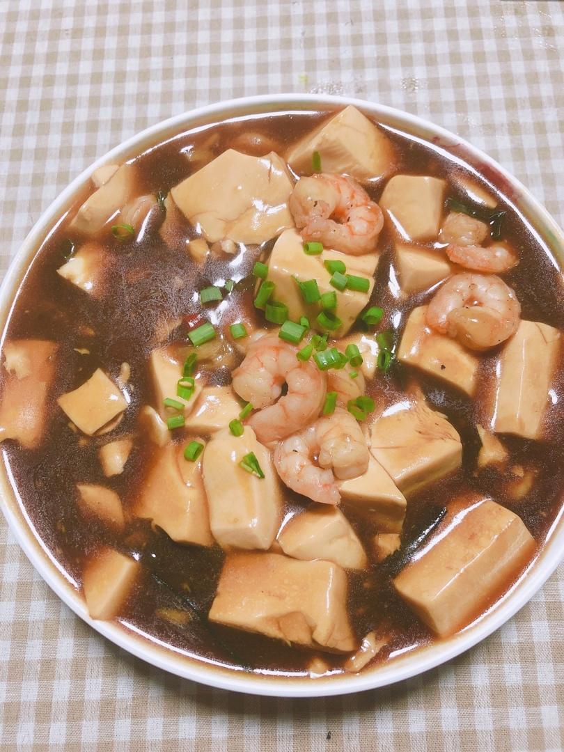 虾仁豆腐
