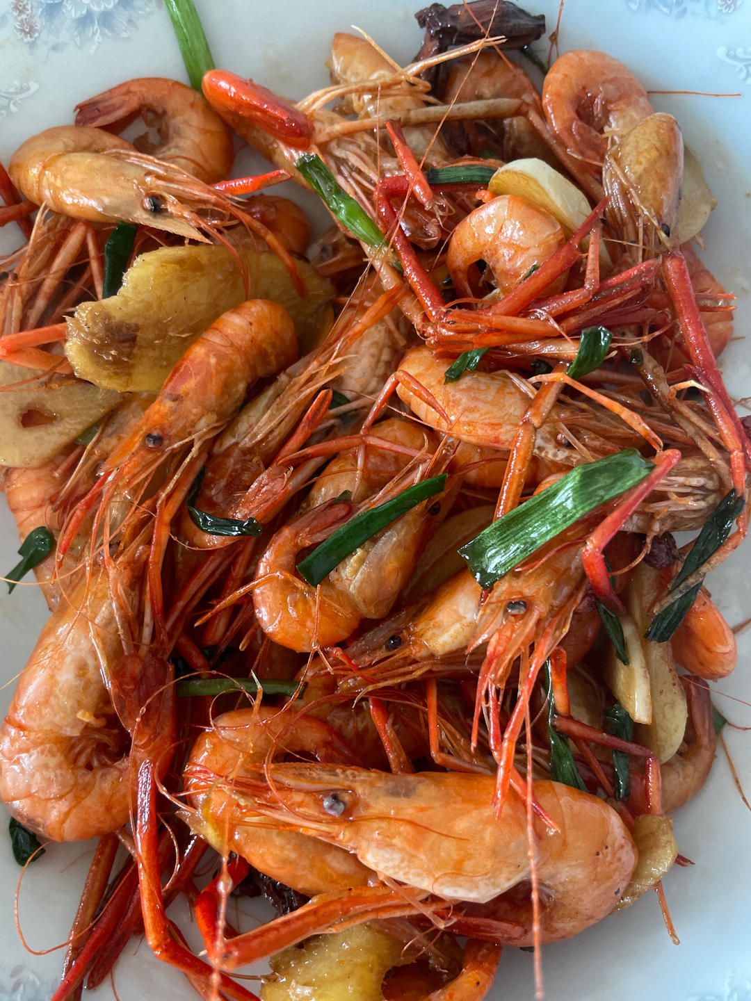 爆炒小河虾
