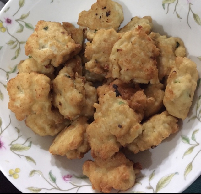 软绵绵的鸡肉豆腐丸（无油）