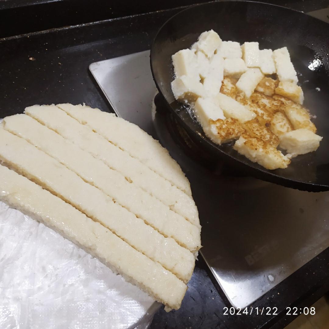 不放水的萝卜糕（潮汕菜头粿）