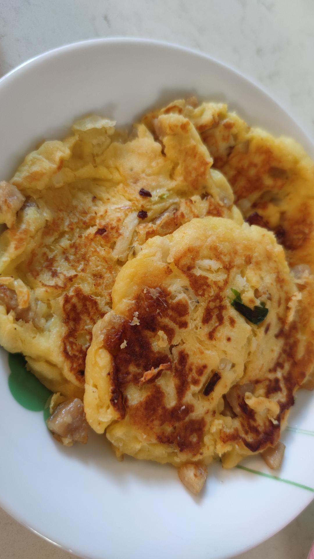 儿子最爱的山药饼