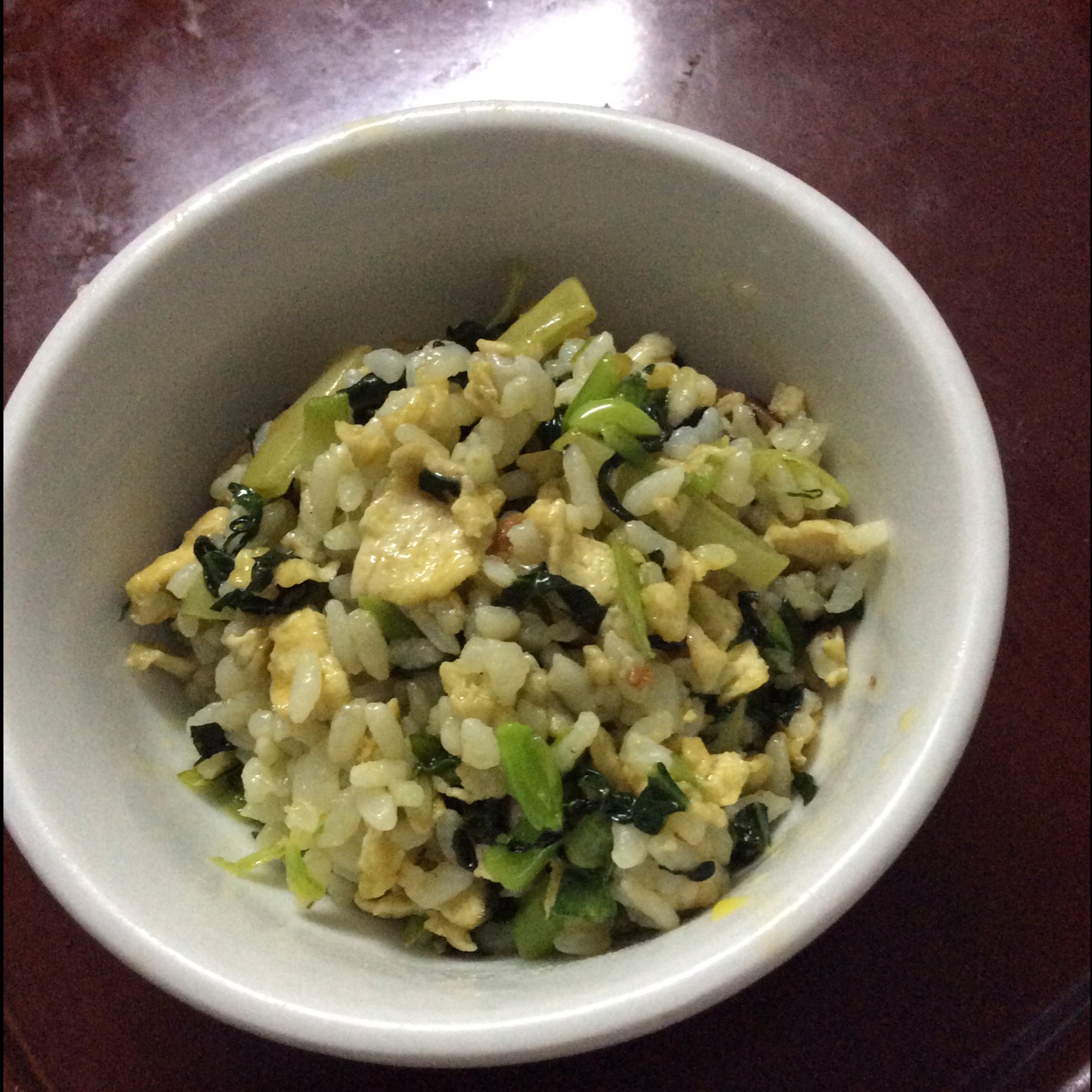 青菜炒饭